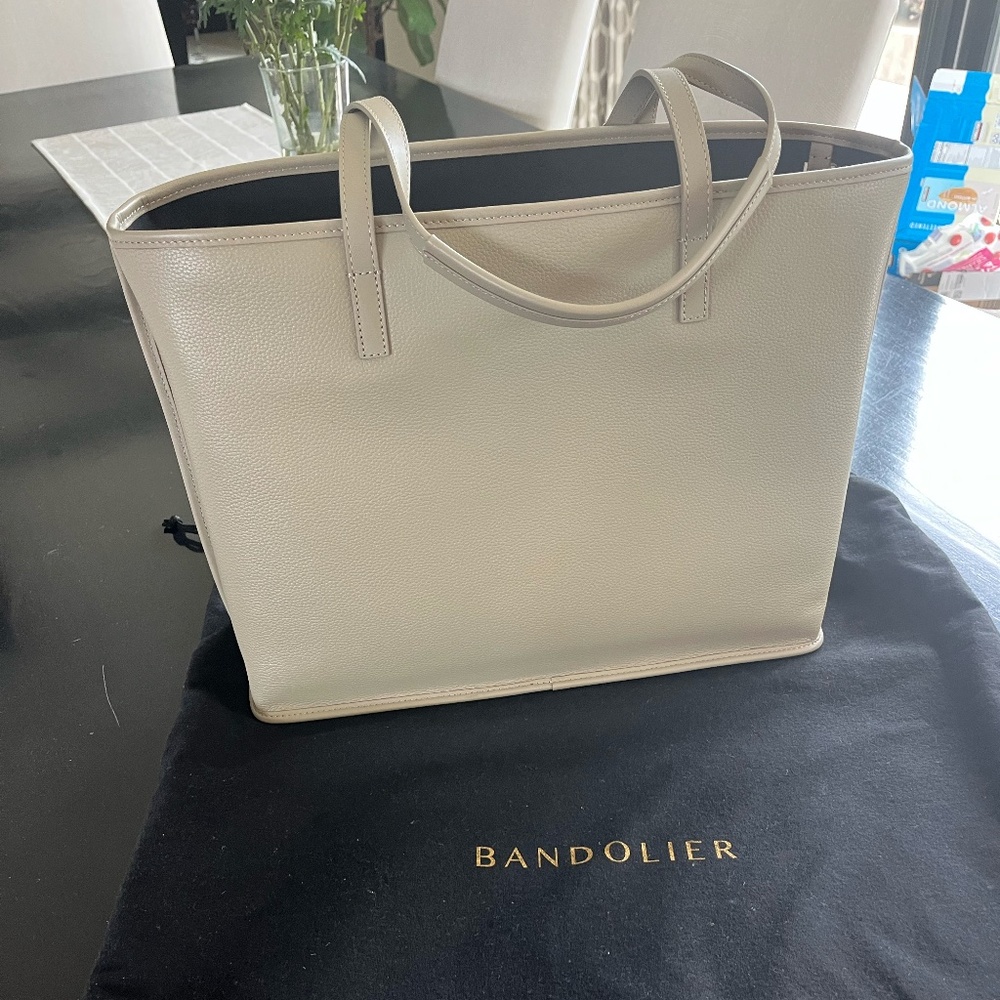 Bandolier Leather Tote - New